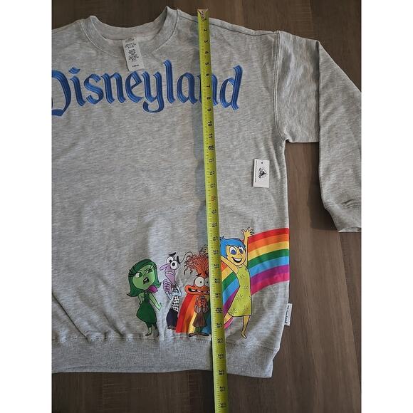 Disneyland Resort Pixar Inside Out 2 Pullover Sweatshirt LARGE New 2025 Anxiety - Picture 8 of 14